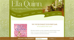 Desktop Screenshot of ellaquinnauthor.com